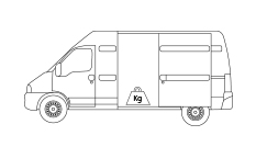 FIAT Ducato 290 E5 Van SWB H1 25 - грузоподъемность 560кг